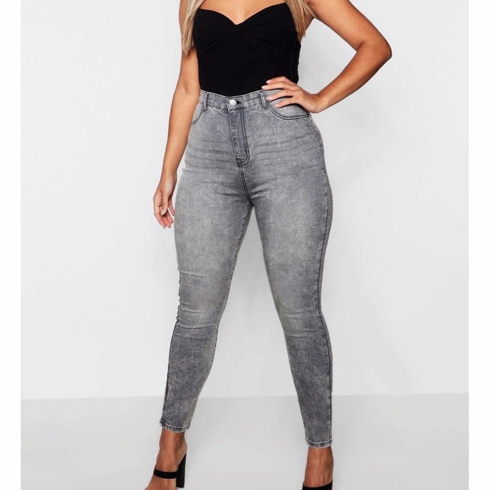 Grey Jeggings New